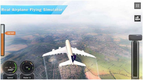 飞机飞行模拟器3D无限金币版